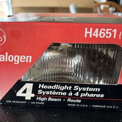 GE - HALOGEN HIGH BEAM 4 HEADLIGHT SYSTEM (NEW)