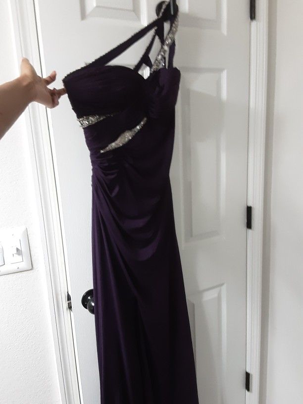 Elegant, Purple Prom Dress