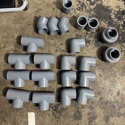 2” Schedule 80 Slip Fit pvc parts New
