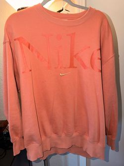 NIKE women’s orange sweater - Large