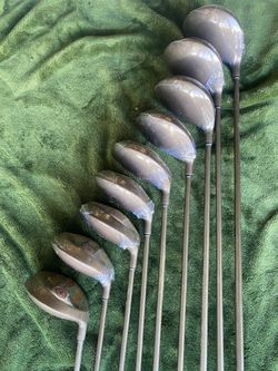 Golf Clubs 9 Brand New La Jolla Clubs 10° Driver Set – Heads in Plastic!