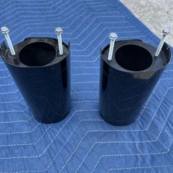Gloss Black Harley Davidson Fork Slider Covers