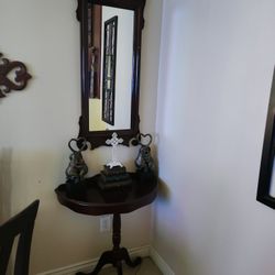 Table And Mirror Needs Some Paint