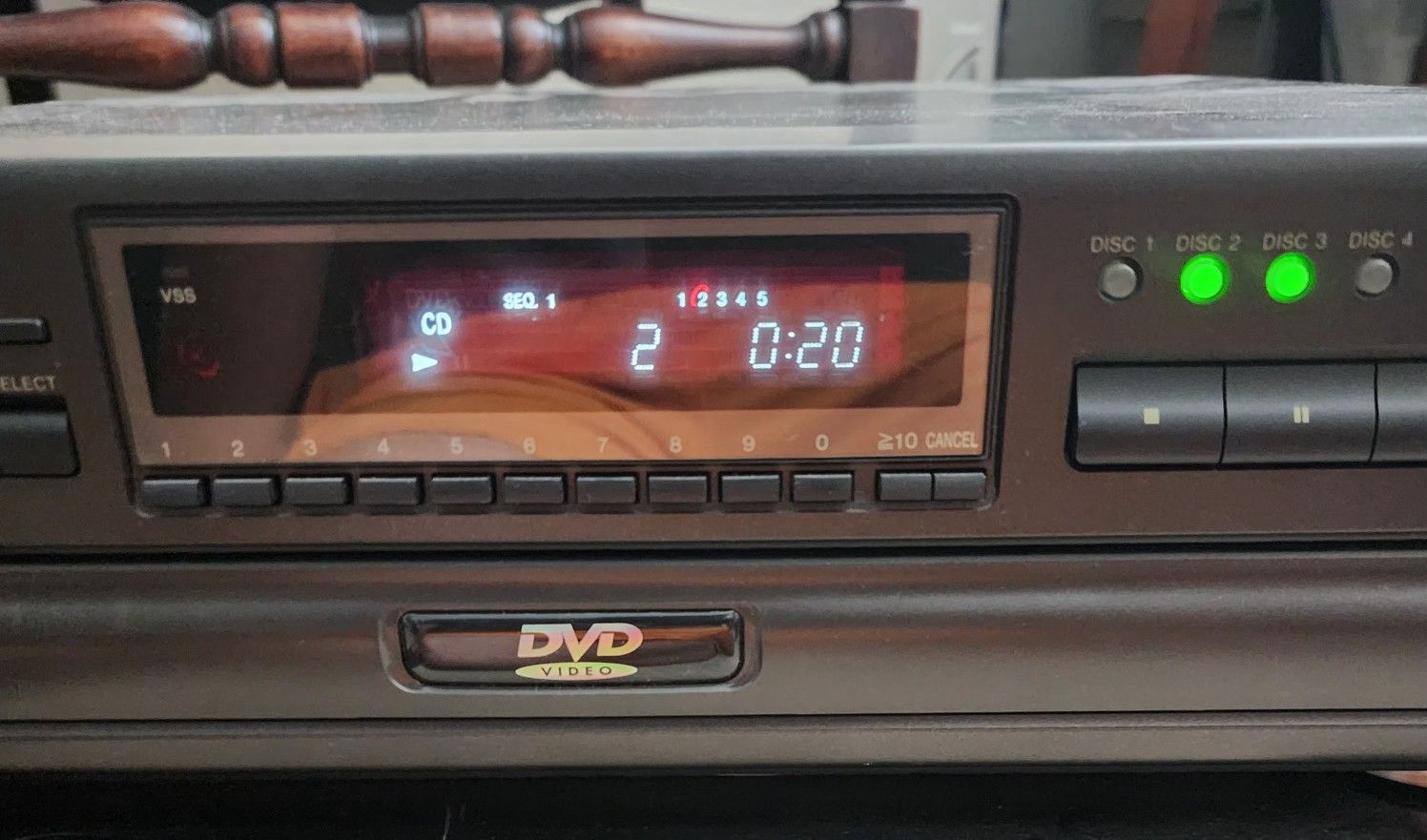 Panasonic 5 DVD-C220D Changer