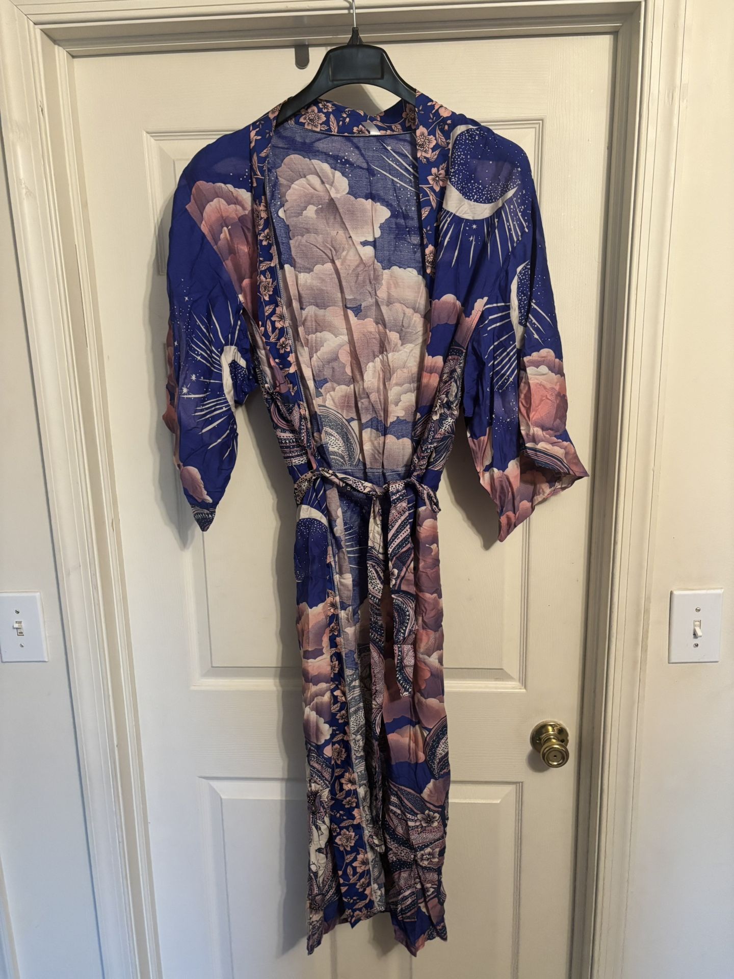 Cloud Print Robe