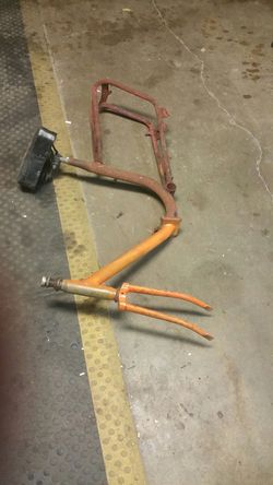 Vintage folding bike