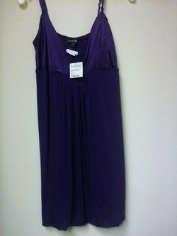 Bebe size large new w/tags purple dress
