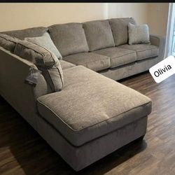 [OM] 🟪 Only $45 initial then take it home 🏡 Brand New Altari 2 Piece Sectional With Chaise 
