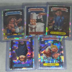 2022 Topps Chrome GPK Series 5 Atomic Refractor Lot of 5