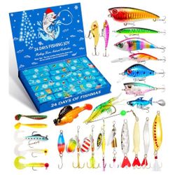 Fishing Lure Advent Calendar