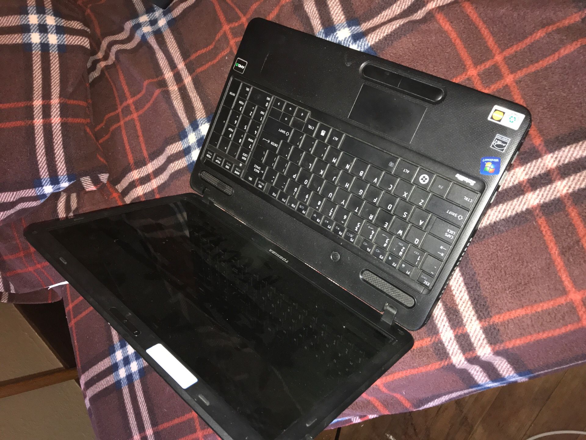 Toshiba laptop (works great)
