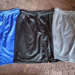 Boy's Shorts Set Of Three Size 10/12