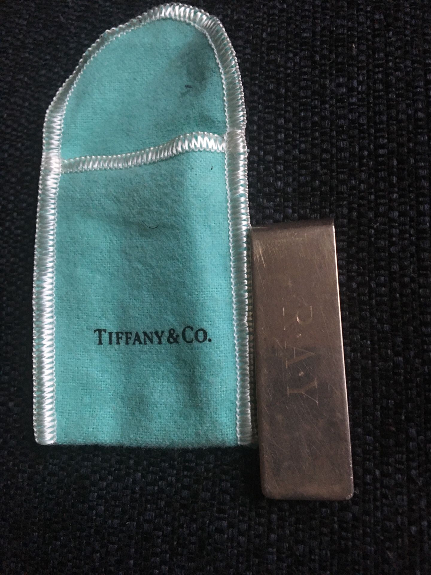 Tiffany&Co money clip 925 silver