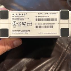 Arris surfboard SB6190 Cable Modem