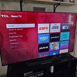 TCL 75" 5-Series 4K UHD QLED Dolby Vision Dolby Atmos HDR Smart Roku TV