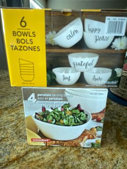 New in Box Bowls! 2 Sets!