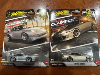 Hot Wheels Modern Classics Toyota Soarer & Porsche 993 GT2