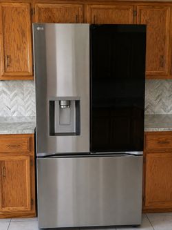 Kitchen Appliance Set - 2024 LG Stainless Steel – InstaView Refrigerator, Gas Range, Microwave & Dishwasher