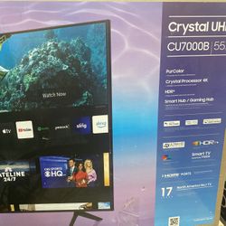 55”SAMSUNG UHD 4K SMART TV