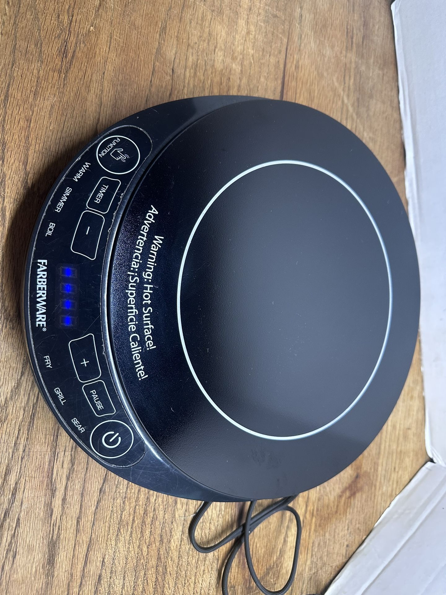 FARBERWARE MODEL: MC-STW1316 induction cooker