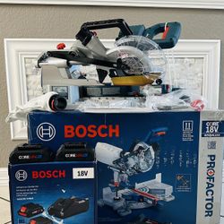 Bosch miter saw 7 1/4” 18V