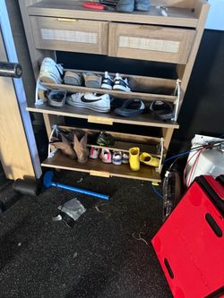 Cabinet for shoe storage
