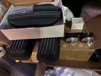 Black Aluminum 1958-86 Chevy Retro Finned Short Valve Covers 283 305 327 350 SBC