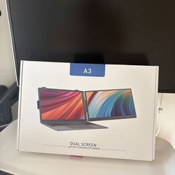 A3 Laptop Screen Extender - Dual Screen