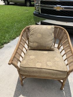 Wicker chair