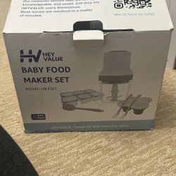 Brand New!!! Hey Value Baby Food Maker Set