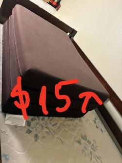 Foldable mattress + full size mattress