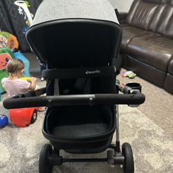 Even Flo Pivot Expander Double Stroller