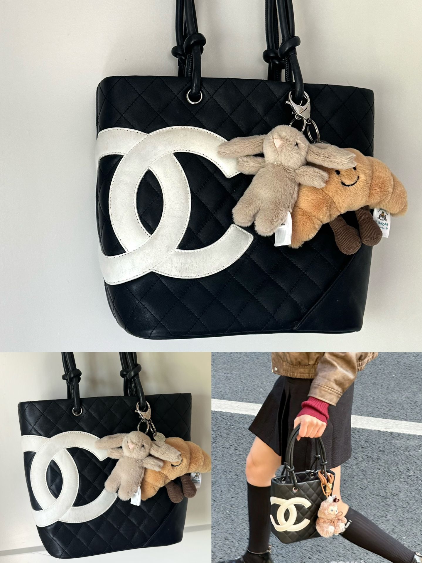 Chanel Cambon leather handbag