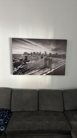 Artwork on canvas