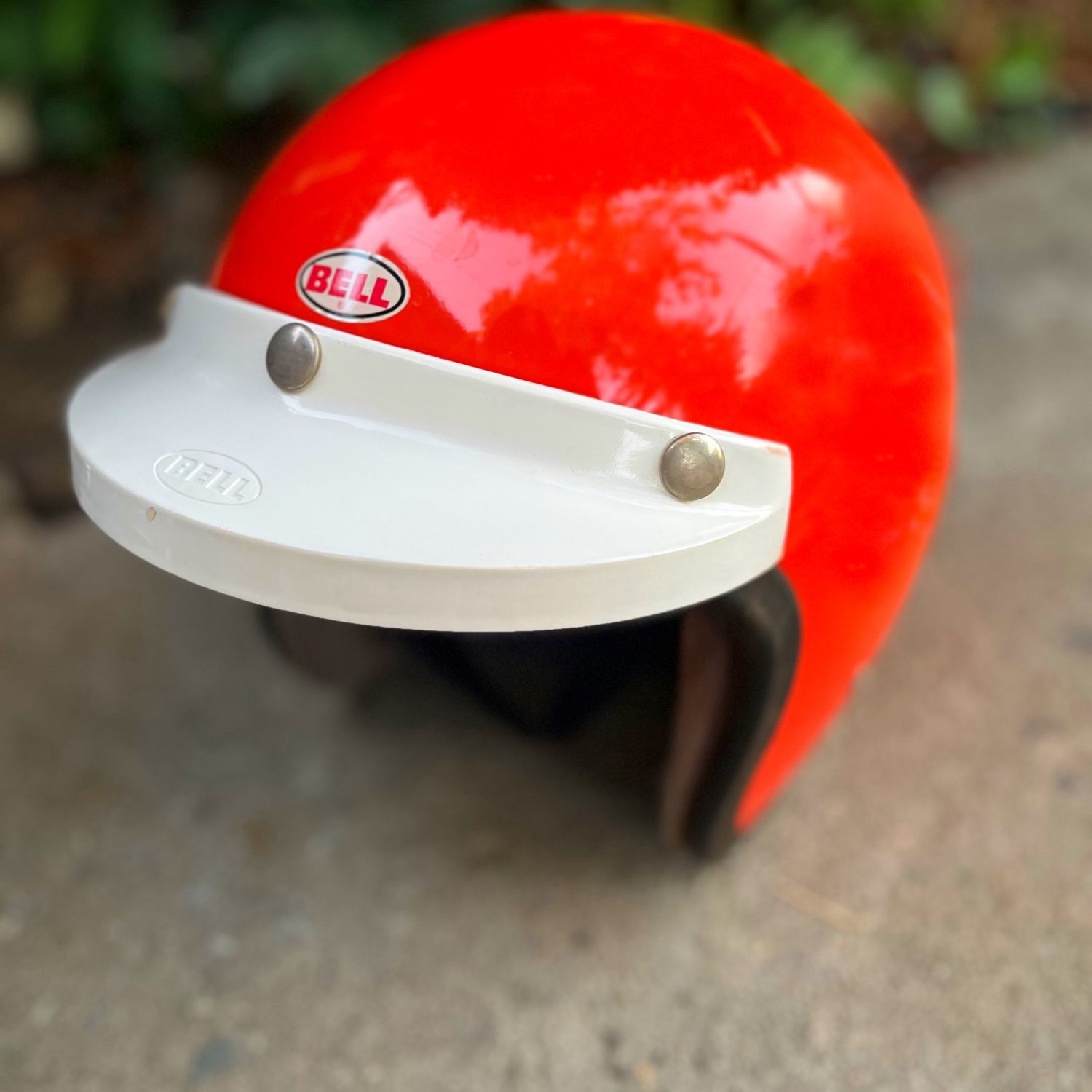 bell bike helmet vintage 500-TX Open Face in stock @ Discovery Parts STAR CLASSIC VINTAGE WHITE XLG(61 Vintage Bell Helmet for Sale