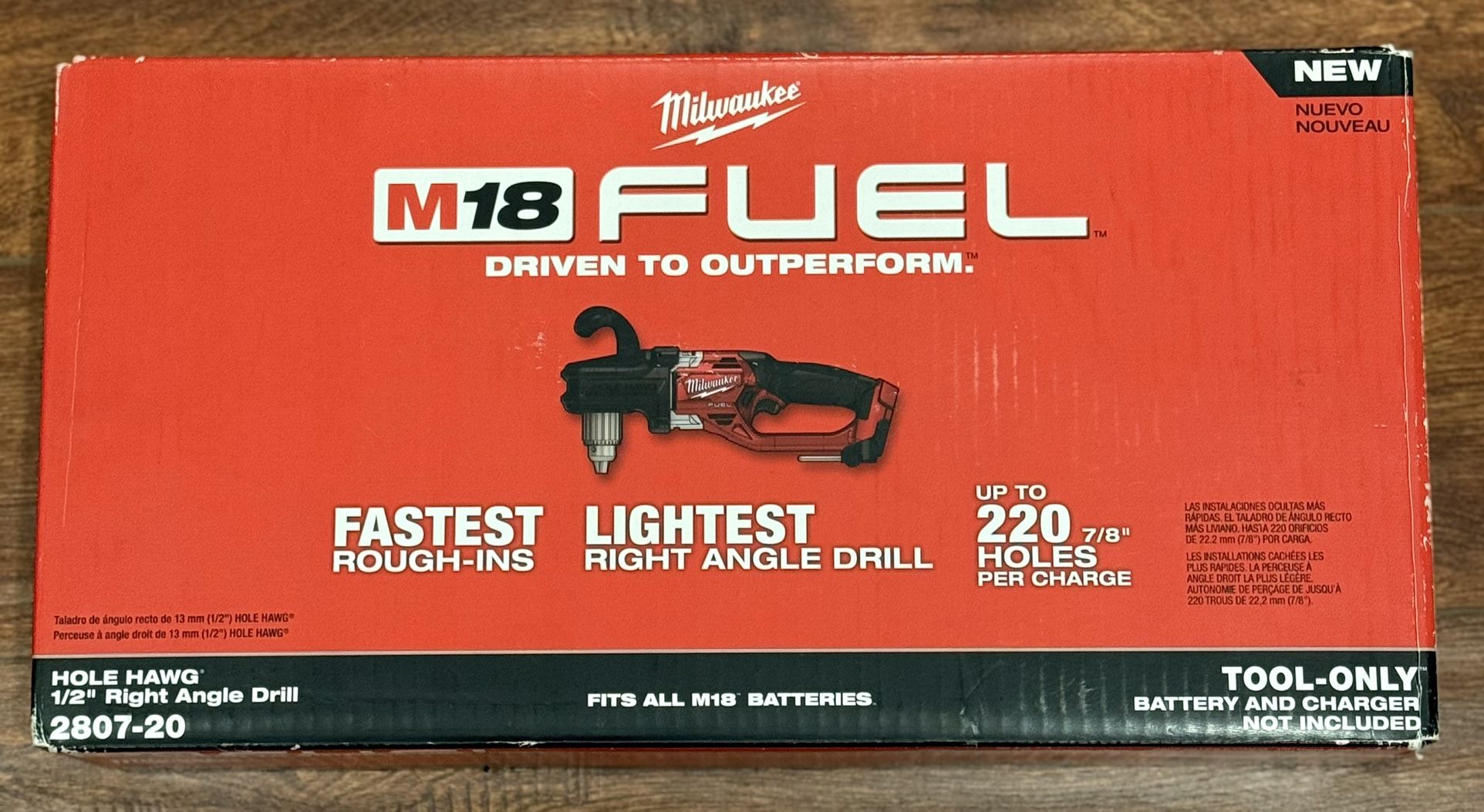 Milwaukee M18 Fuel Hole Hawg (Tool Only)