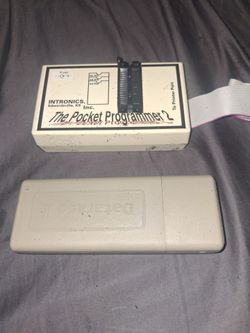 Auto car pocket programmer with uv light and chips