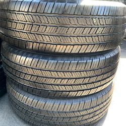 Set of used tires with 95% of life 245/70R17 Michelin LTX for only $280 all four 