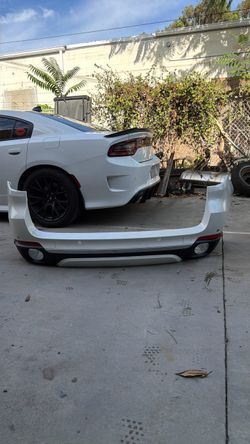 BMW X5 rear bumper cover