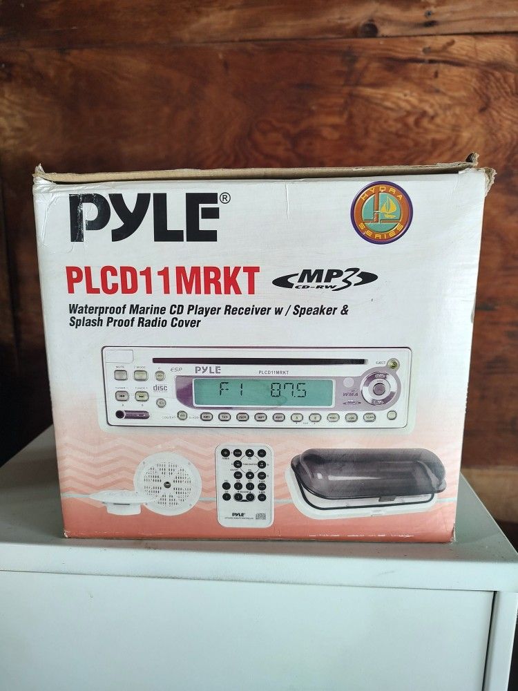 New in box Boat CD/Radio for boat