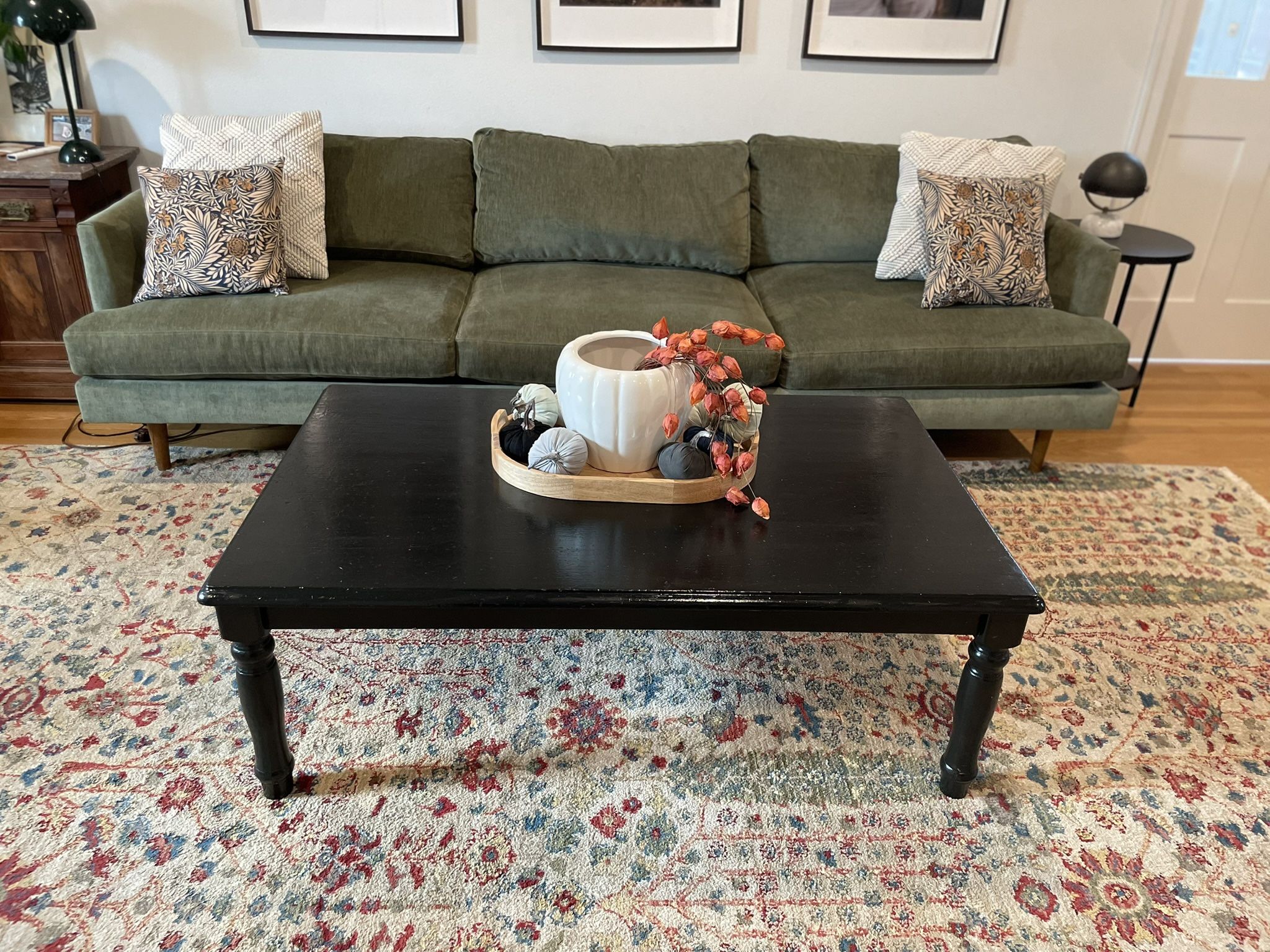 Large Solid Wood Coffee Table