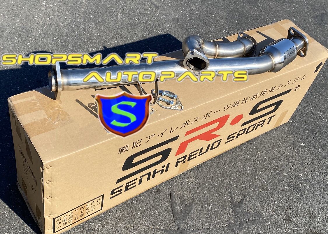 SRS OVER PIPE & FRONT PIPE FOR FRS BRZ GT 86 DOWNPIPE EXHAUST CATLESS 2013 2014 2015 2016 2016 13 14 15 16 17