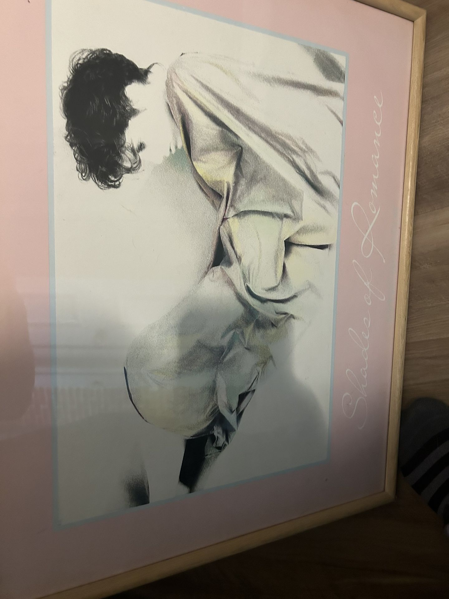 Framed Romantic Print $40