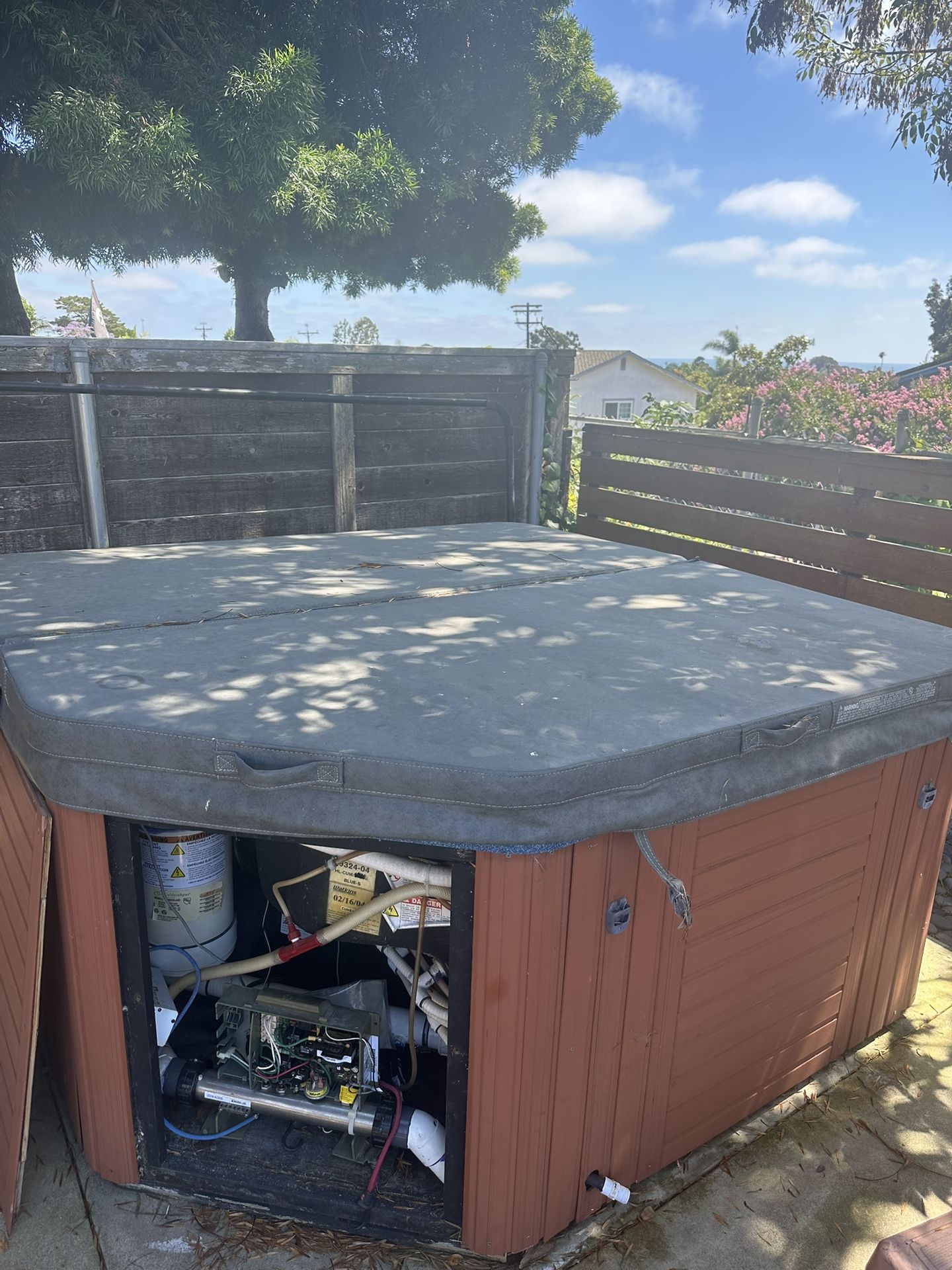 Free Hot Tub Cover (fairly New)