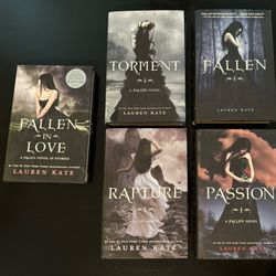 Lauren Kate Fallen series 5 Books (hardback)