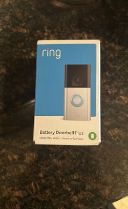 Ring Door Bell Plus NEW
