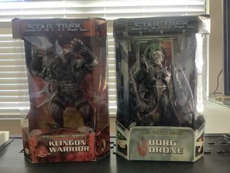 Star Trek Klingon And Borg Drone