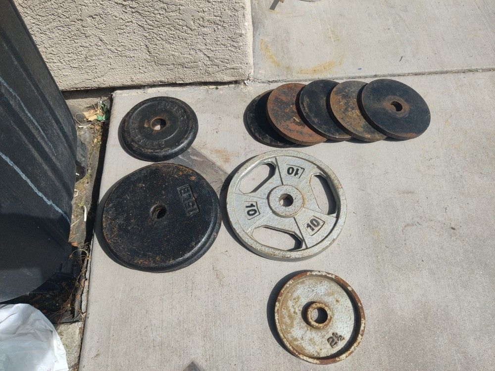 Weights 1" Hole, 50¢ /Lbs