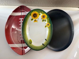 Oval Tray (L17.5”x W14”x D2.5”)