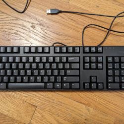 Dell KB216 USB Keyboard - Black (0N6R8G) Quiet Slim Wired 